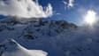 Le massif des Ecrins le 5 janvier 2018.