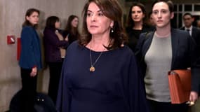 Annabella Sciorra, le 23 janvier 2020 au tribunal de New York