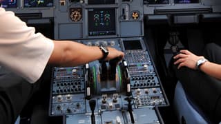 Le cockpit d'un avion A320. (Photo d'illustration)