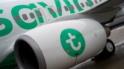 Un avion de la compagnie Transavia.