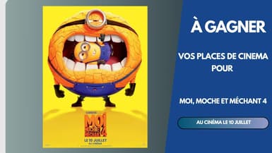 A GAGNER : Vos places pour le film "Moi, Moche et Méchant 4".