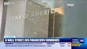 À Wall Street, des financiers surmenés