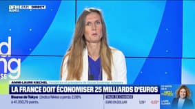 Anne-Laure Kiechel (Global Sovereign Advisory) : La France doit économiser 25 milliards d'euros - 12/07