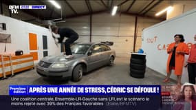 Après une année de stress, notre reporter Cédric Faiche se défoule dans une salle à tout casser