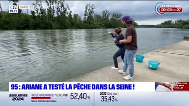 Ariane a testé la pêche en IDF