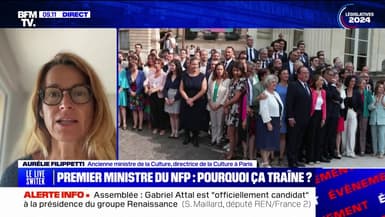 Aurélie Filippetti: "Le gouvernement de gauche qui doit être installé a la responsabilité de discuter avec les autres groupes de l'arc républicain"