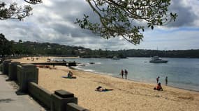 La plage de Balmoral en Australie