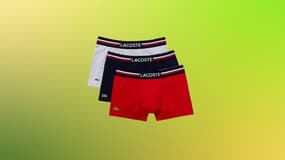 Ce lot de boxers Lacoste est à un prix si bas qu'on penserait à une erreur d'affichage