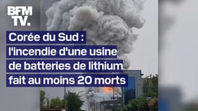  Corée du Sud: une vingtaine de corps retrouvés après l'incendie d'une usine de batteries 