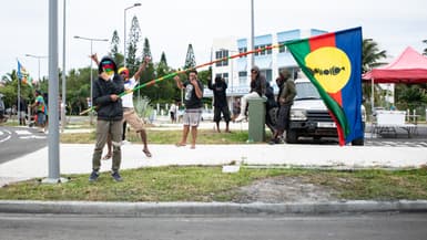 Des militants indépendantistes à Nouméa, le 22 juin 2024