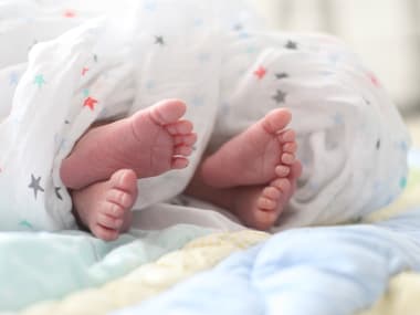 Des pieds de bébés (photo d'illustration).