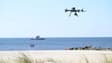 Un drone déployé sur les plages new-yorkaise par les pompiers de la ville.