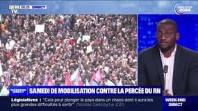 Élections législatives: forte mobilisation ce samedi contre la percée du RN - 15/06