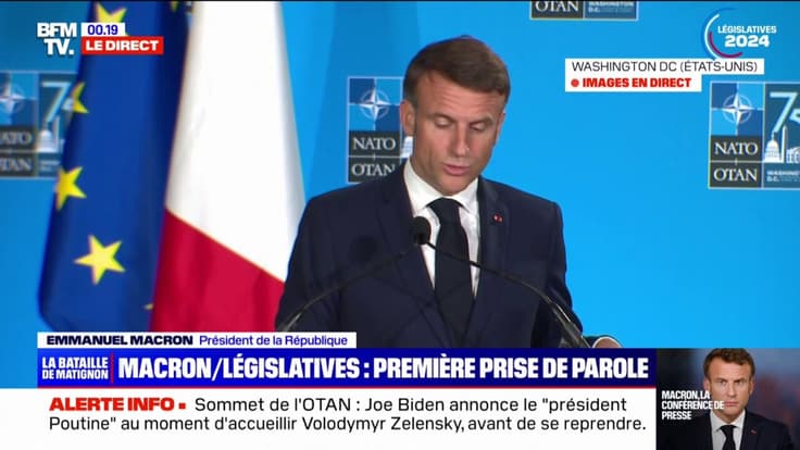 Emmanuel Macron appelle à "appuyer" l'Ukraine "aussi longtemps que nécessaire"