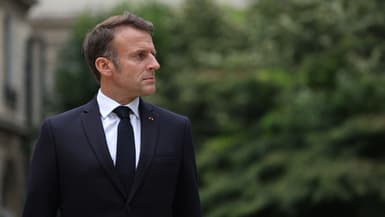 Emmanuel Macron, le 2 juillet 2024 à l'Élysée