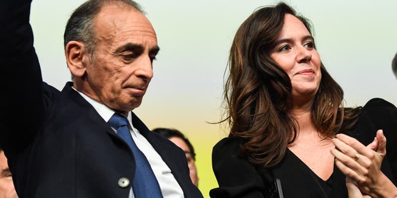 Eric Zemmour et Sarah Knafo