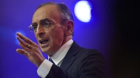 Eric Zemmour lors d'un meeting à Lille le 5 février 2022