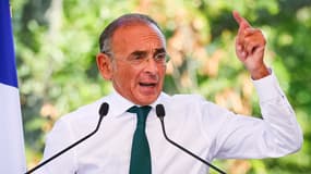 Éric Zemmour, président de Reconquête, le 10 septembre 2023 