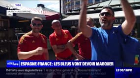 Euro 2024: Espagne-France, les supporters français rêvent d'une victoire