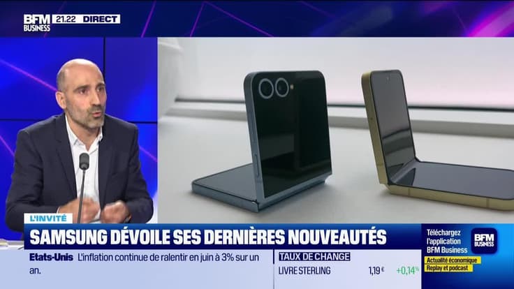 François Hernandez (Samsung Electronics France) : Galaxy Unpacked, les nouveautés de Samsung - 11/07