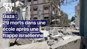 Gaza: 29 morts après un bombardement de l'armée israélienne sur une école