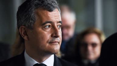 Gérald Darmanin à Rennes le 12 février 2024 