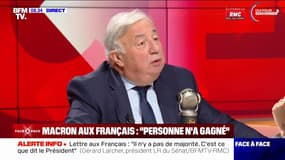 Gérard Larcher explique avoir demandé à Emmanuel Macron de "prendre du temps" pour choisir le Premier ministre