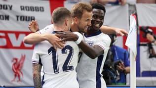 Harry Kane, buteur pour l'Angleterre face aux Pays-Bas, en demi-finale de l'Euro 2024.