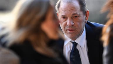 Harvey Weinstein le 21 février à New York lors de son procès.Photo d'illustration