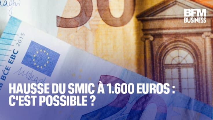  Hausse du Smic à 1.600 euros : c'est possible ?  