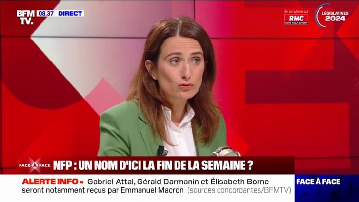 "J'ai dû hausser le ton parfois, m'agacer, me mettre en colère": Marine Tondelier évoque l'entre-deux-tours des législatives