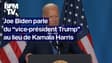 Joe Biden parle du “vice-président Trump” au lieu de Kamala Harris  