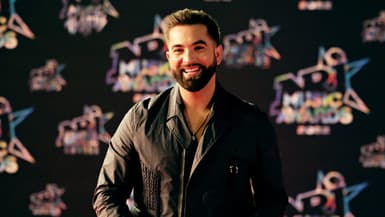 Le chanteur Kendji Girac, lors de la 24e édition des NRJ Music Awards à Cannes, le 18 novembre 2022.