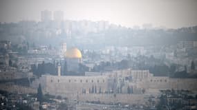 La ville de Jérusalem en Israël, le 14 avril 2024