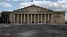 Le bâtiment de l'Assemblée nationale, à Paris, le 4 juillet 2024