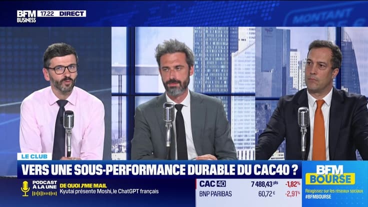 Le Club : Législatives, le CAC 40 sous-performe - 09/07