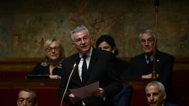 Le député sortant Renaissance de Toulon Yannick Chenevard à l'Assemblée nationale, le 15 novembre 2022 à Paris