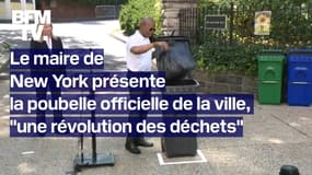 Le maire de New York annonce une "révolution des déchets" et rend obligatoire la poubelle