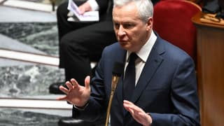 Le ministre de l'Economie Bruno Le Maire à l'Assemblée nationale à Paris, le 21 mars 2023