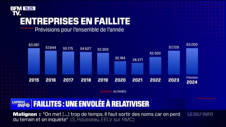 Pourquoi l'envolée du nombre des faillites d'entreprises n'est-elle aussi inquiétante qu'il n'y parait 