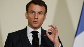 Le président de la République Emmanuel Macron le 5 mars 2024 