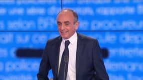 Le président de Reconquête Eric Zemmour le 30 mars 2023 sur BFMTV