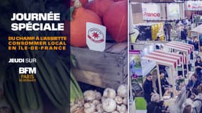 Le salon de l'agriculture sur BFM Paris Île-de-France.