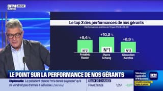 Le top 3 des gérants : Pierre Schang, Frédéric Rozier et Sébastien Korchia - 14/06