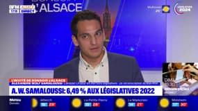 Législatives: Alexandre Wolf Samaloussi, candidat LR dans le Bas-Rhin, évoque les difficultés d'une "campagne express"