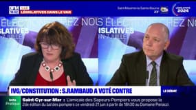 Législatives dans la 3e circonscription du Var: débat sur l'IVG dans la Constitution