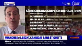 Législatives dans le Haut-Rhin: Olivier Becht se représente dans la 5e circonscription