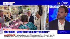 Législatives dans les Alpes-Maritimes: pour Graig Monetti (Horizons), "Éric Ciotti est discrédité à vie"