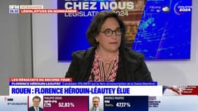 Législatives en Seine-Maritime: "il y a un espoir qui s'est levé", estime F. Hérouin-Léautey (NFP-PS), élue députée