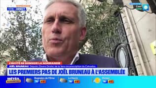 Législatives: Joël Bruneau (DVD) député de la 1re circonscription du Calvados fait ses premiers pas à l'Assemblée